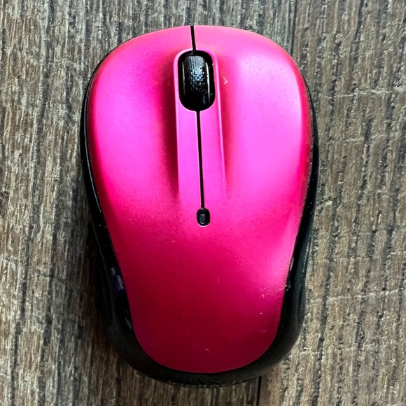 Logitech Other - Logitech Pink and Black Wireless Mouse
